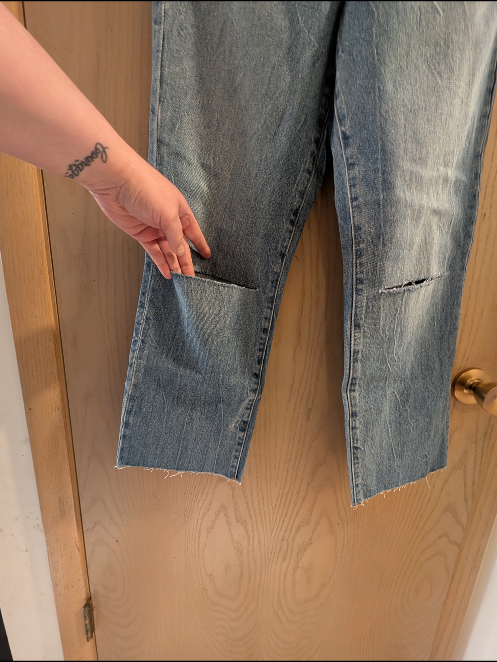 BLANKNYC Size 27 Women's Straight-Leg Jeans NWT - Picture 5 of 6